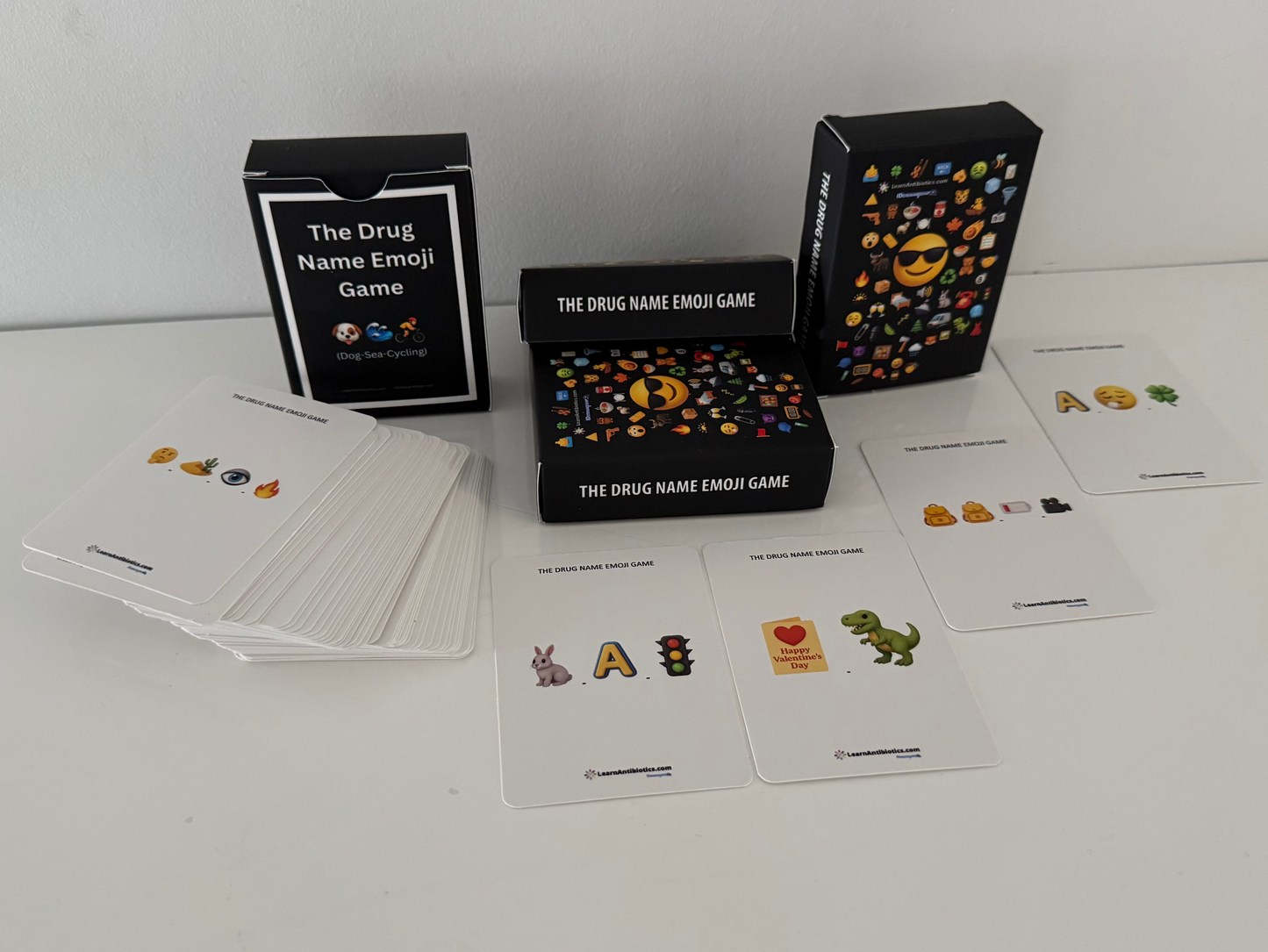 Drug Name Emoji Game - Deck of Cards