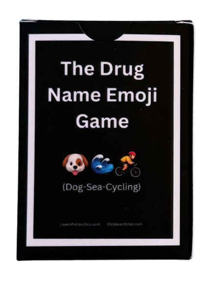 Drug Name Emoji Game - Deck of Cards
